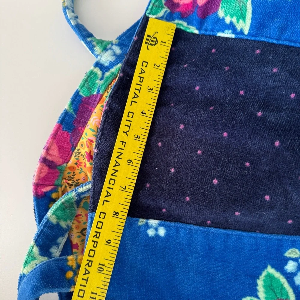 Matilda Jane Sweet Sunshine Blue Floral Towel Reusable Tote‎ Bag